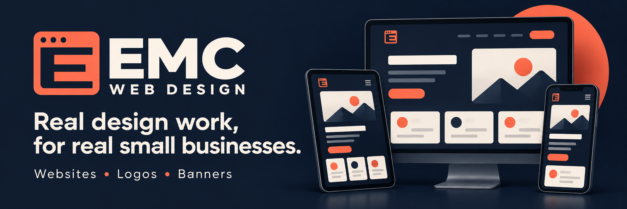 EMC Web Design - Real design work, for real small businesses. Websites, Logos, Banners.